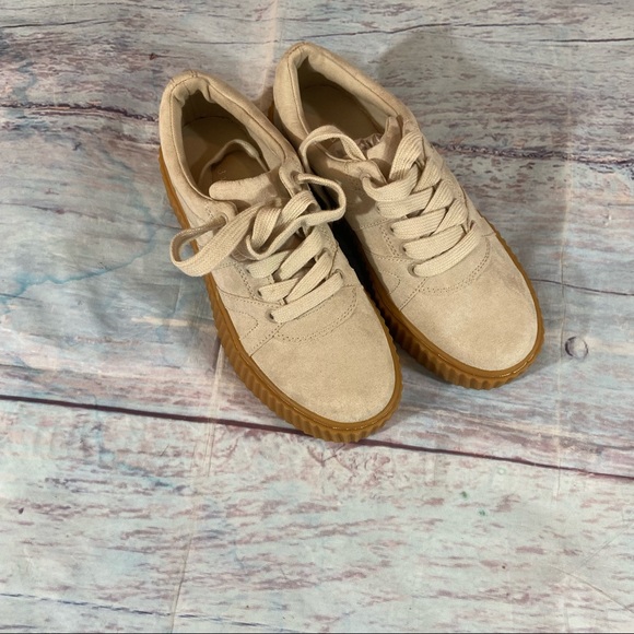 Nib Indigo Rd. Faux Suede sneakers sz5.5 - Picture 2 of 9